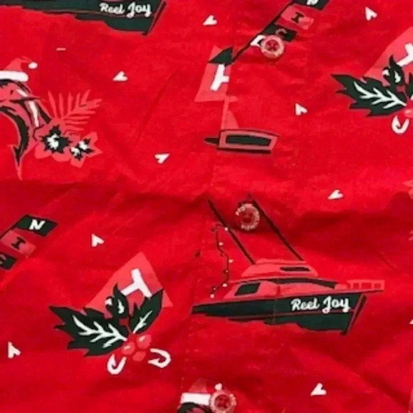 NEW Columbia PFG Marlins & Martinis Red Trollers‎ Vented Fishing Shirt Mens XXL - Picture 11 of 12